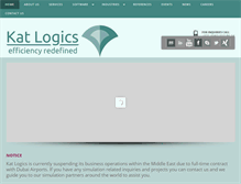 Tablet Screenshot of kat-logics.com